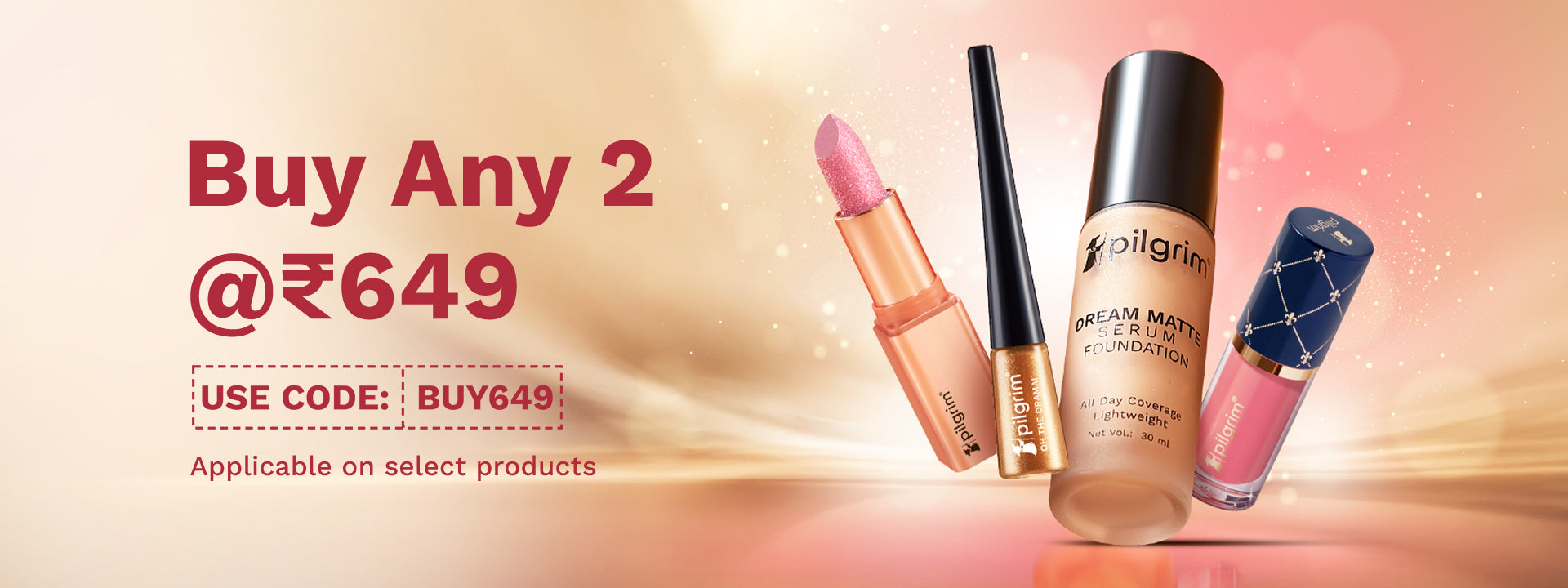 Makeup Buy 2 at ₹649