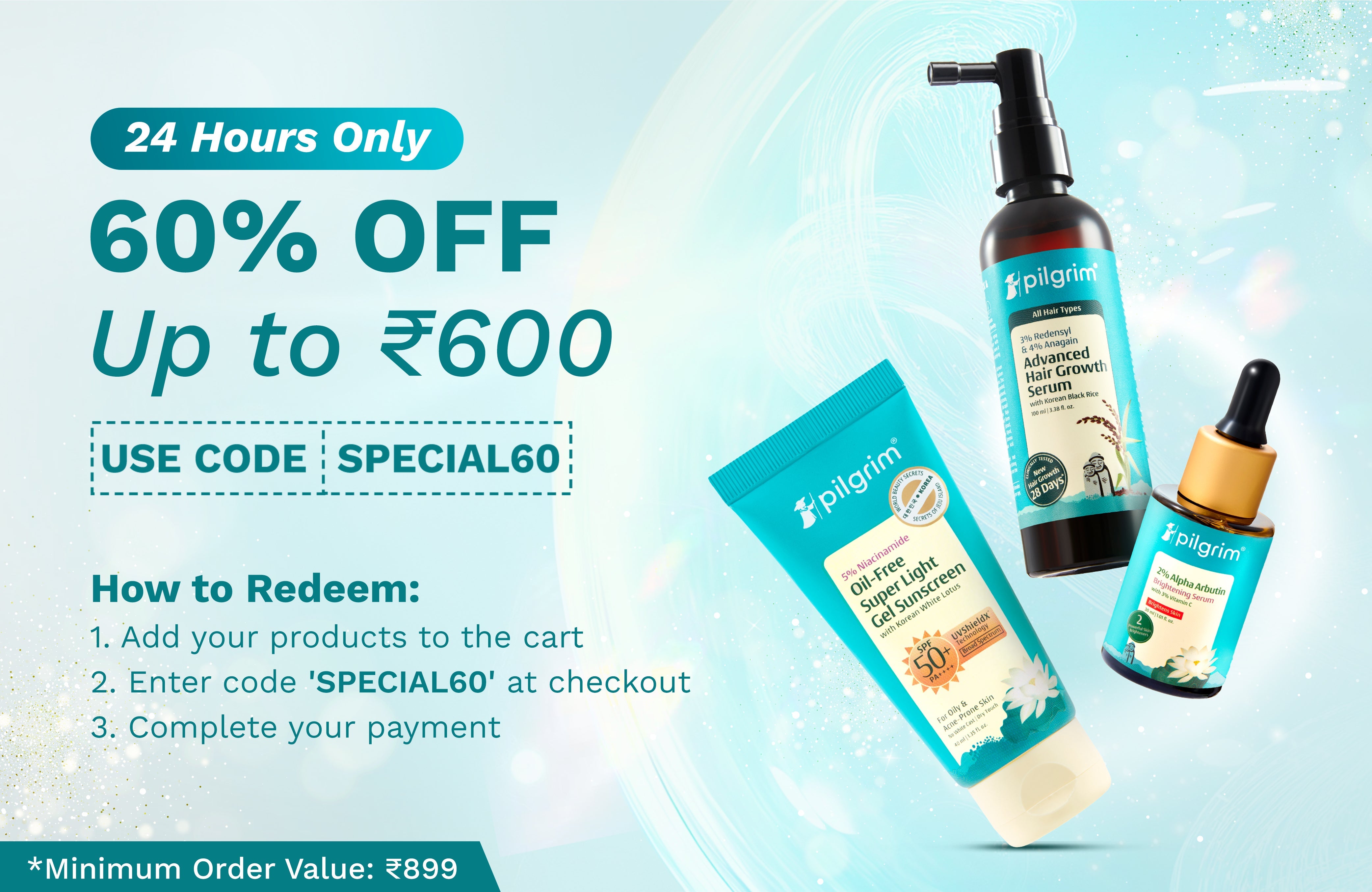 Flat 60% Off Upto ₹600 JUN25