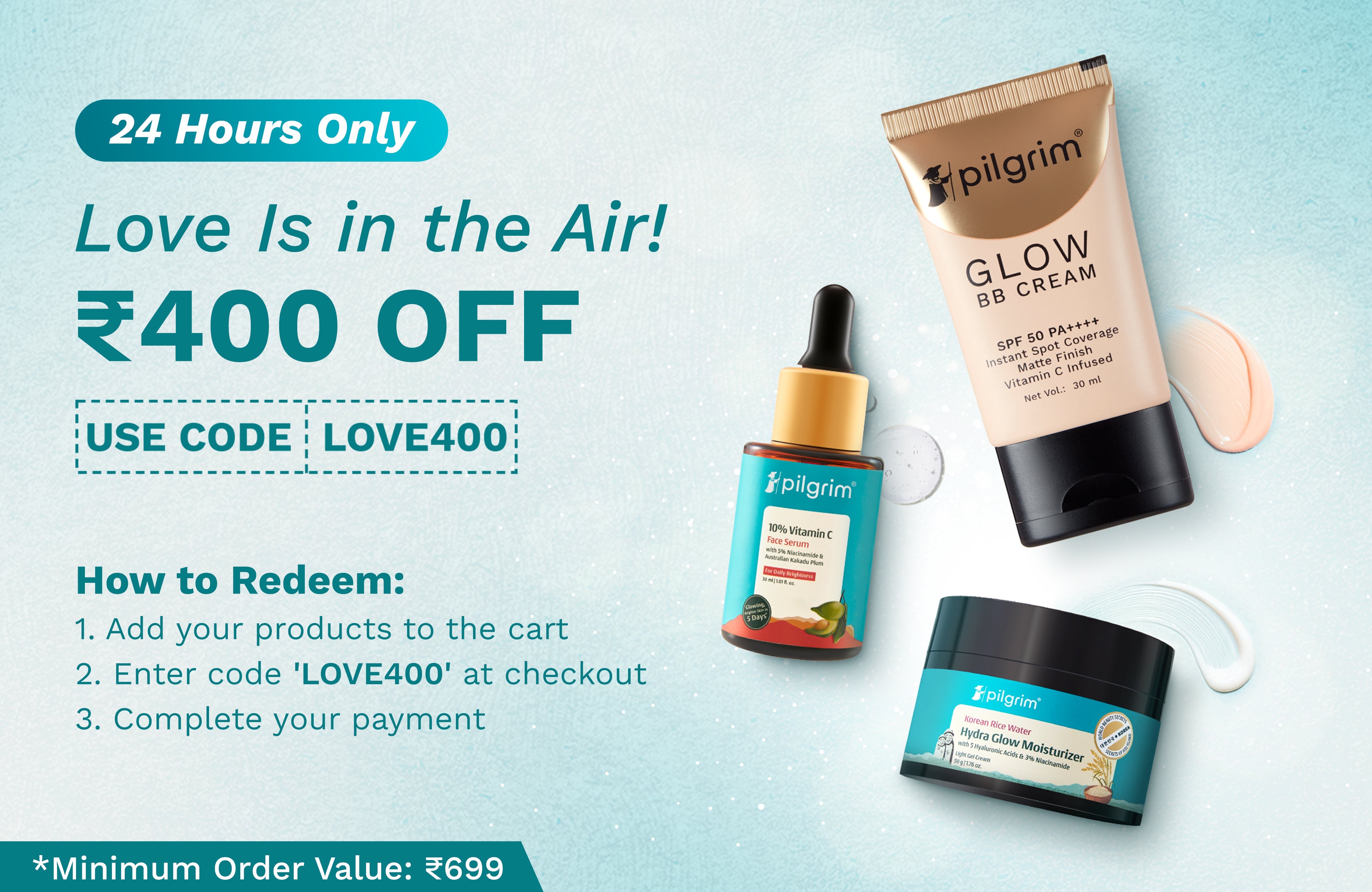 Flat ₹400 OFF on ₹699