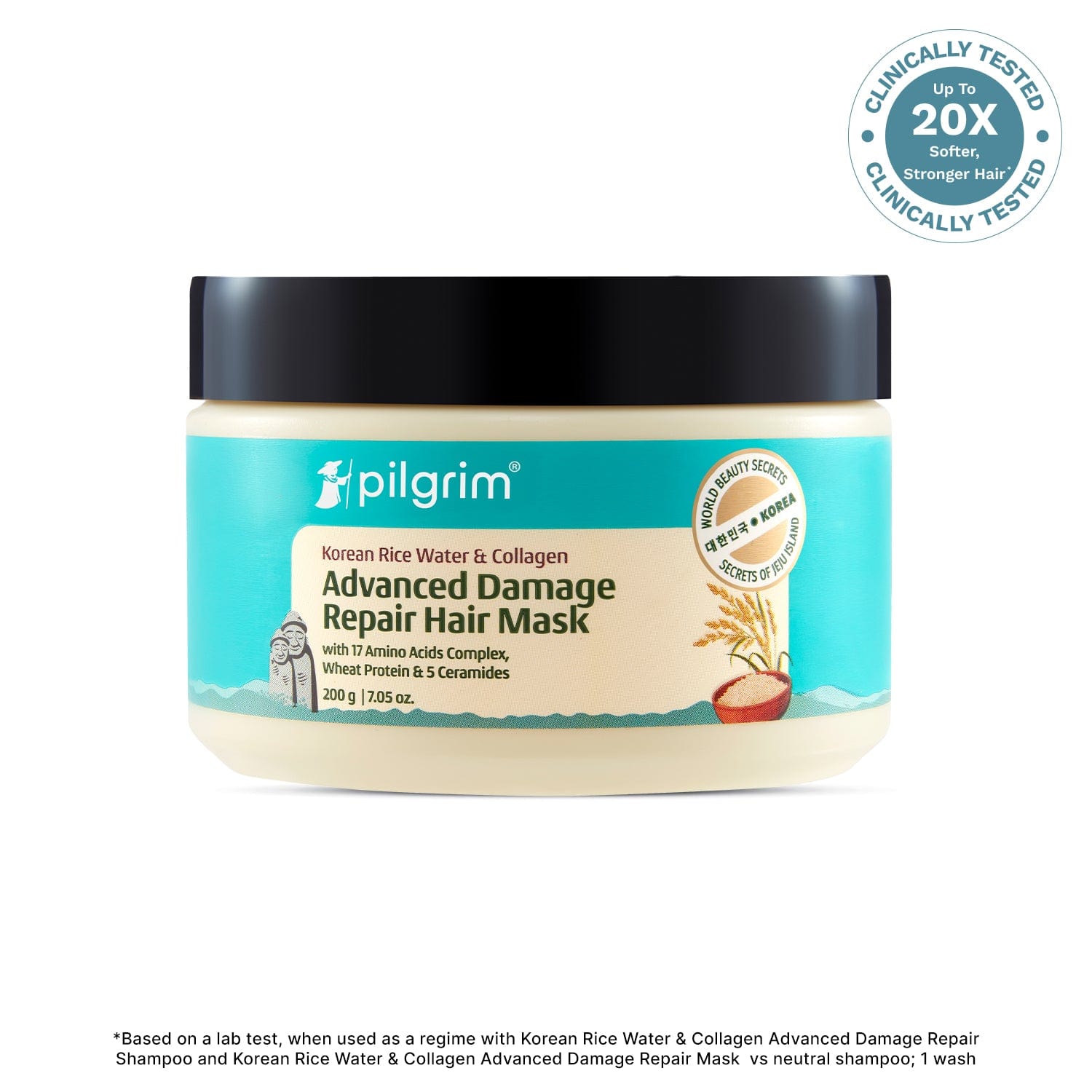 Korean Rice Water & Collagen Advanced Damage Repair Hair Mask