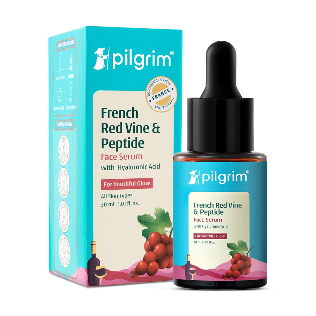 Red Vine Face Serum for Anti-Ageing!