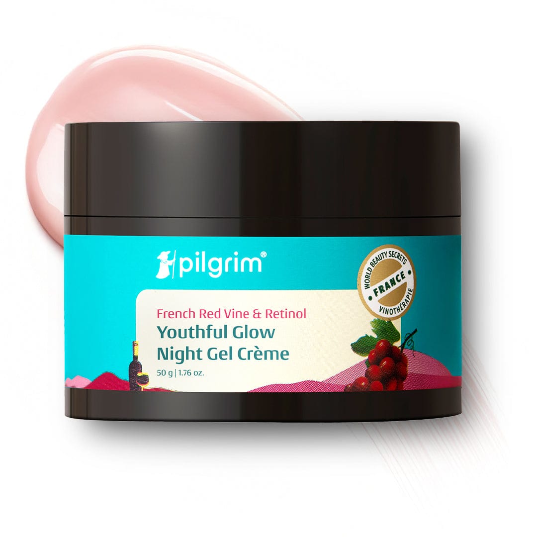 French Red Vine & Retinol Youthful Glow Night Gel Creme