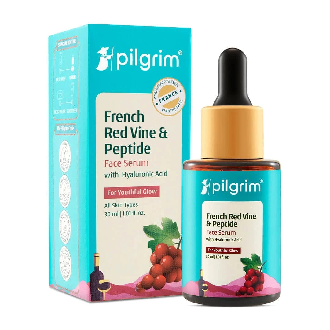 Red Vine Face Serum for Anti-Ageing!