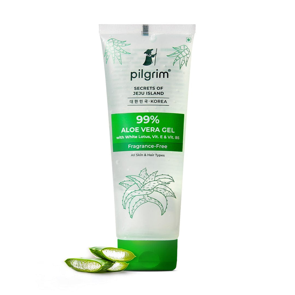 Buy 99% Aloe Vera Gel For Face, Skin And Hair Online