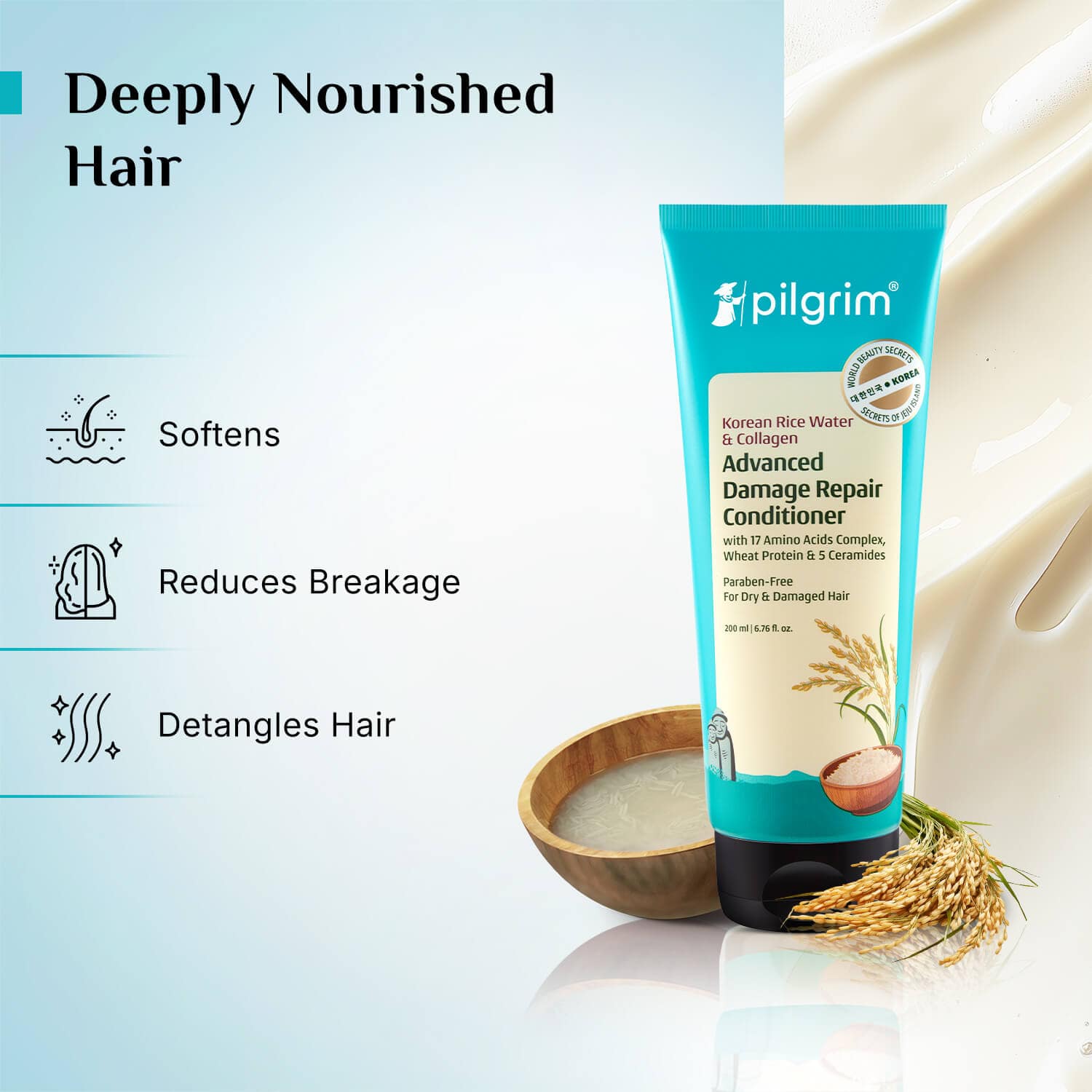 Korean Rice Water & Collagen Advanced Damage Repair Conditioner