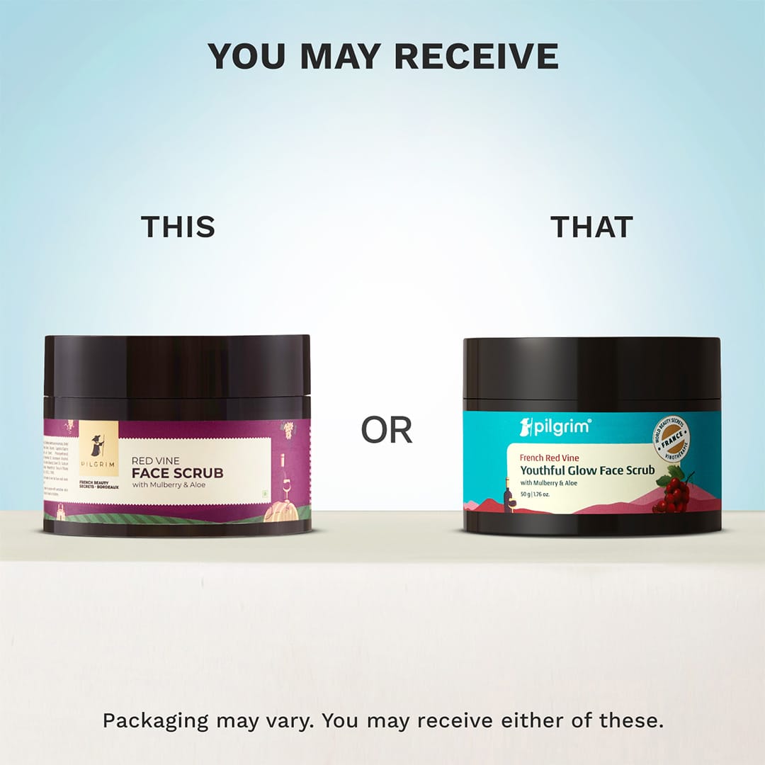 French Red Vine Youthful Glow Face Scrub