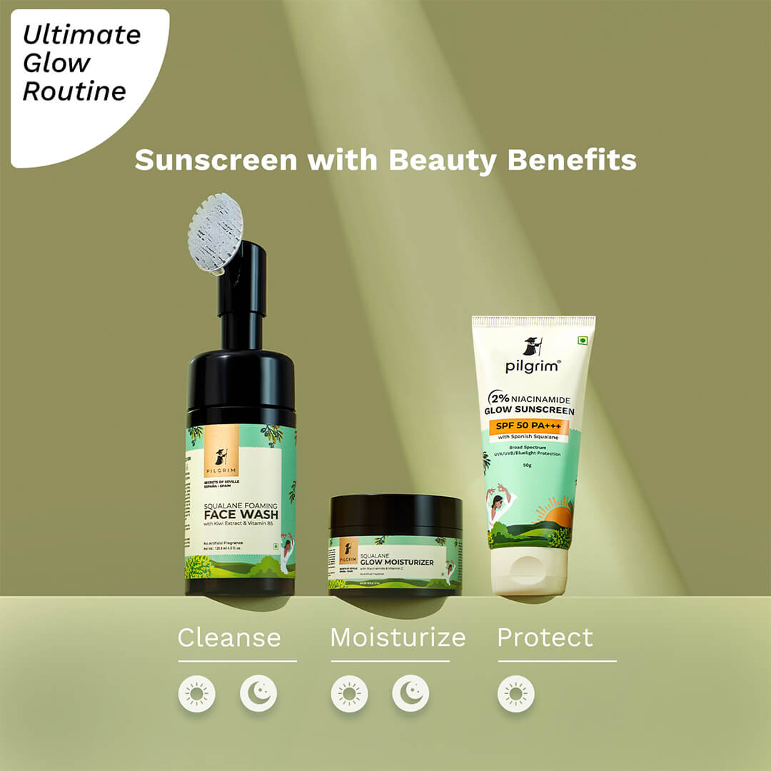 2% Niacinamide Glow Sunscreen SPF 50 PA+++