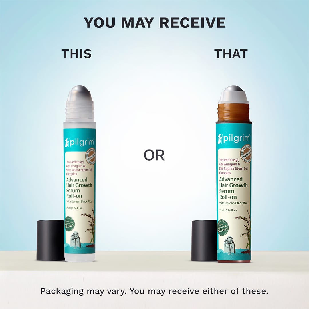 3% Redensyl, 4% Anagain & 5% Capilia Stem Cell Complex Advanced Hair Growth Serum Roll-On