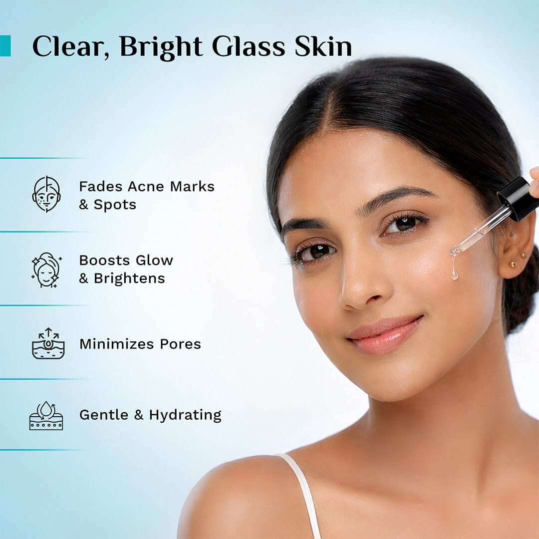 10% Niacinamide Face Serum With Kojic Acid & Korean Rice Water