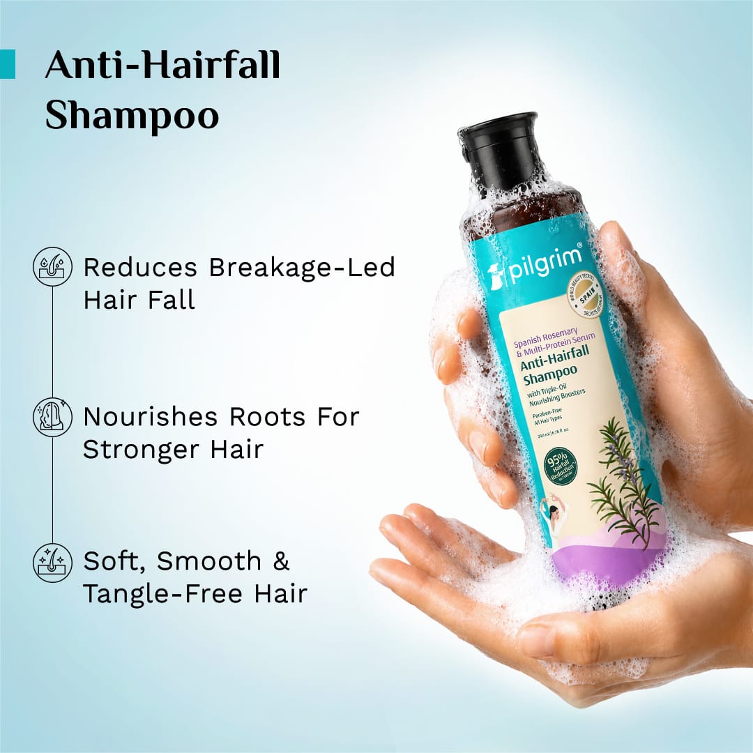 Spanish Rosemary & Biotin Anti-Hairfall Shampoo & Conditioner Combo