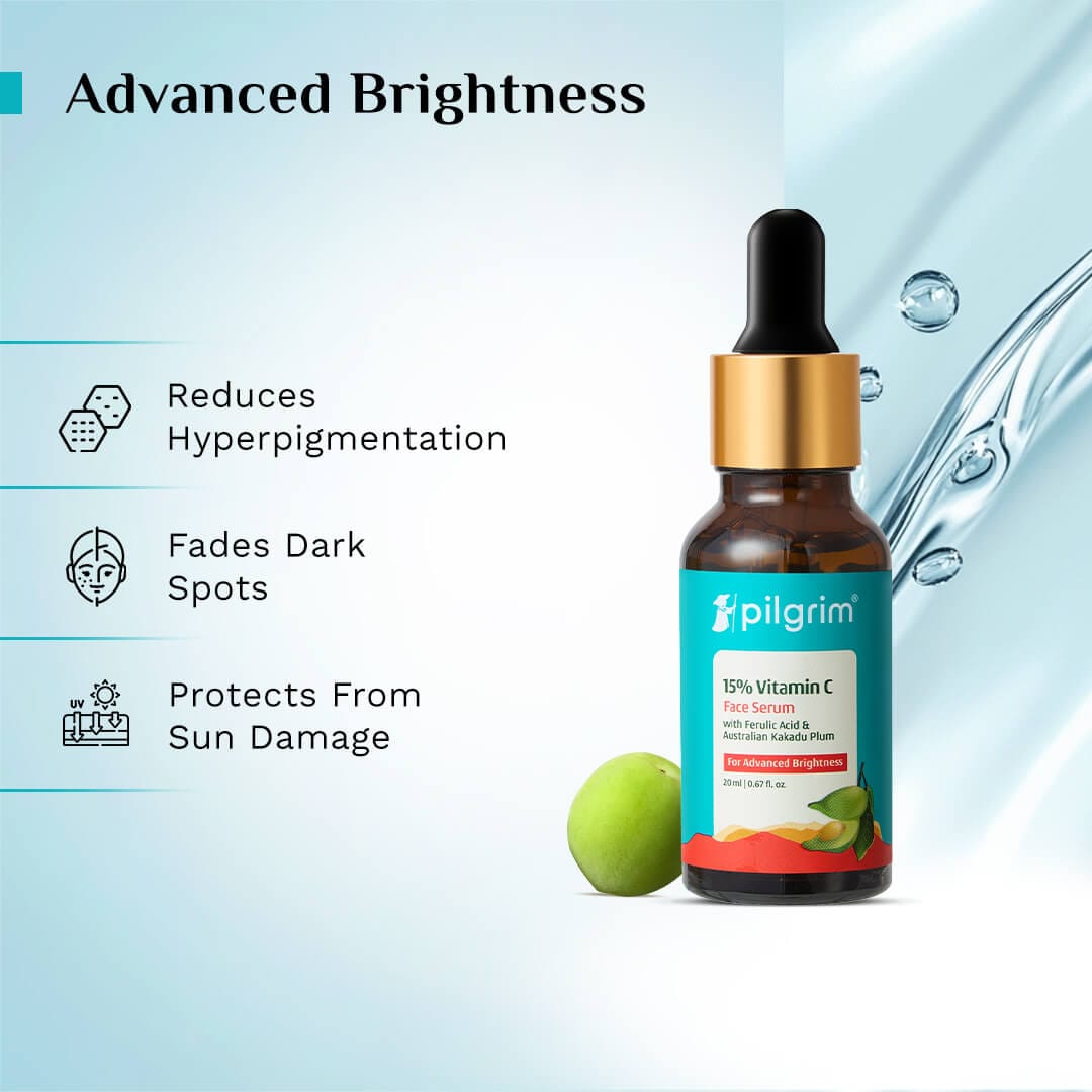 15% Vitamin C Face Serum For Advanced Brightness (20 ml)