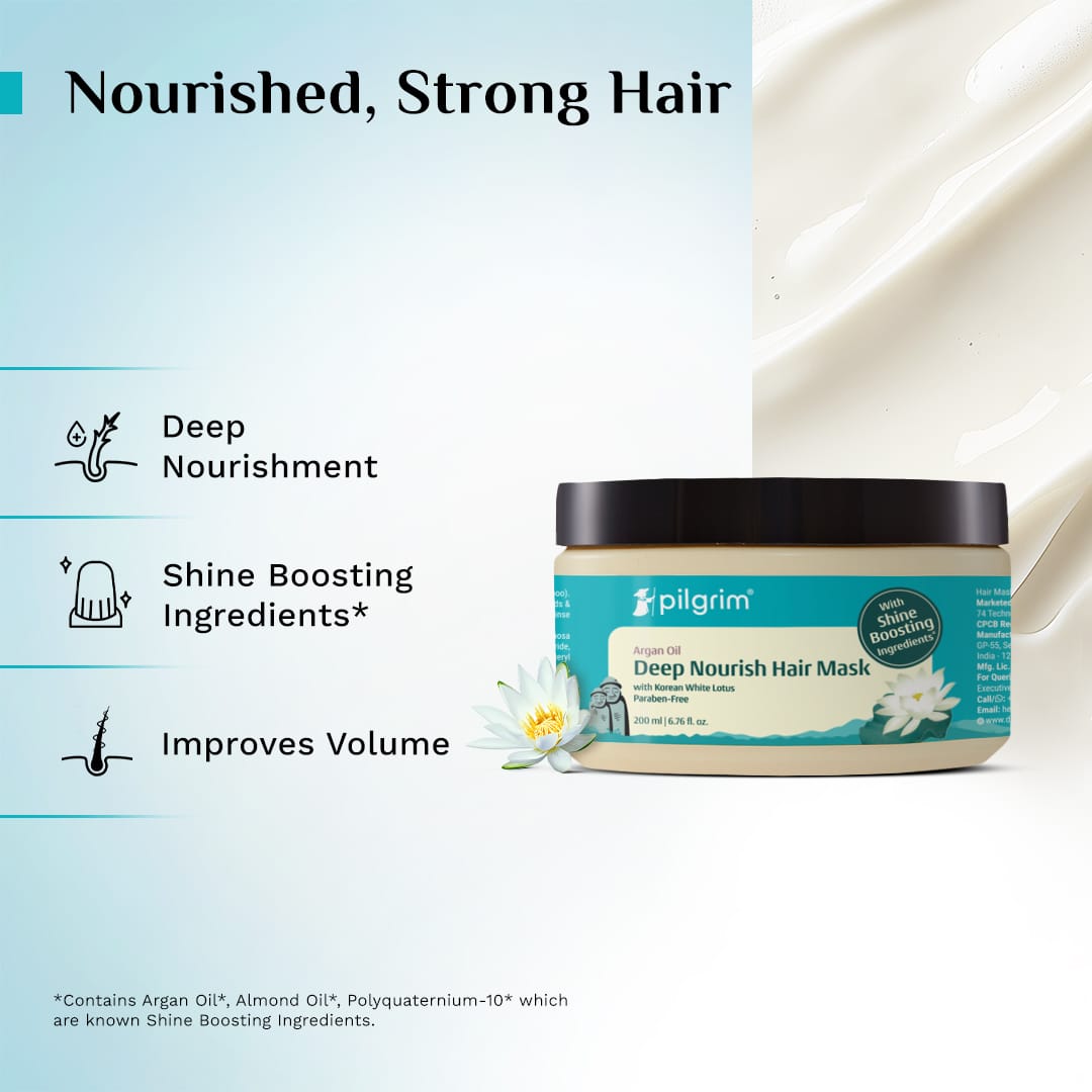 Sulphate Free Shampoo & Argan Oil Hair Mask