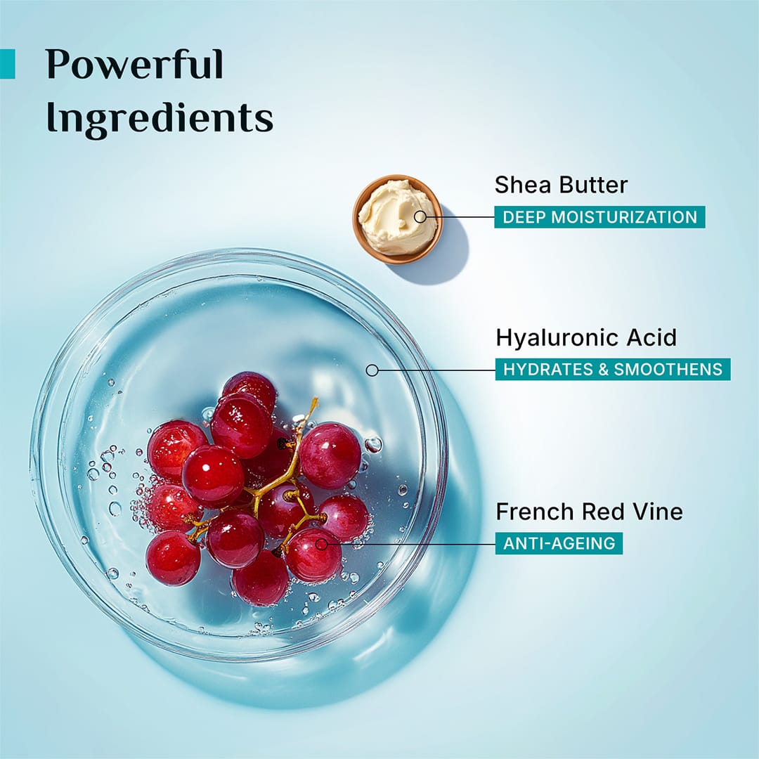 French Red Vine & Hyaluronic Acid Ultra-Smooth Body Lotion - 600ml