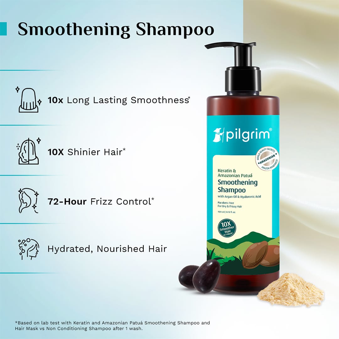 Keratin & Amazonian Patuá Smoothening Shampoo - 400ml