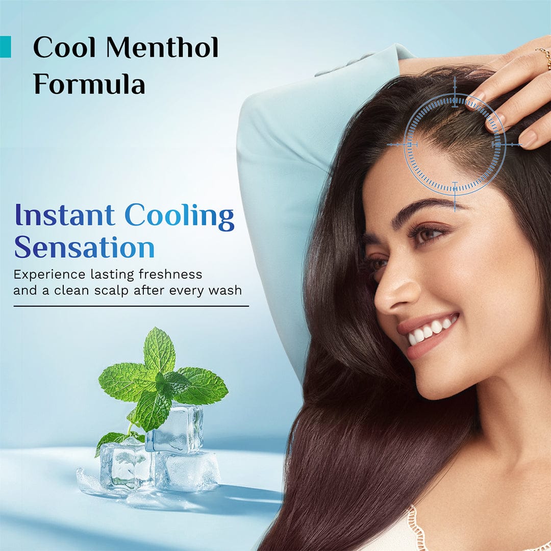 Australian Tea Tree Non-Drying Anti-Dandruff Shampoo Cool Menthol