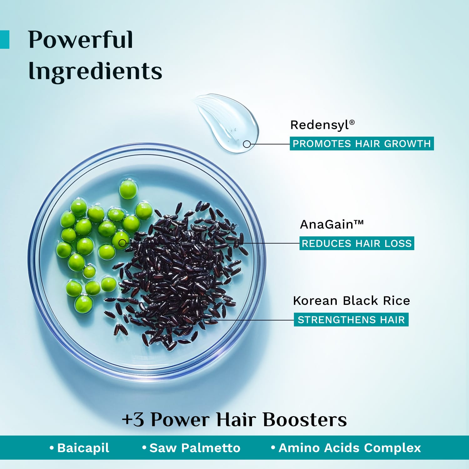 Redensyl & Anagain Hairfall Control Shampoo & Conditioner Combo