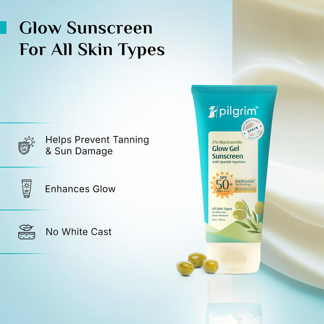 2% Niacinamide Glow Gel Sunscreen SPF 50+ PA+++