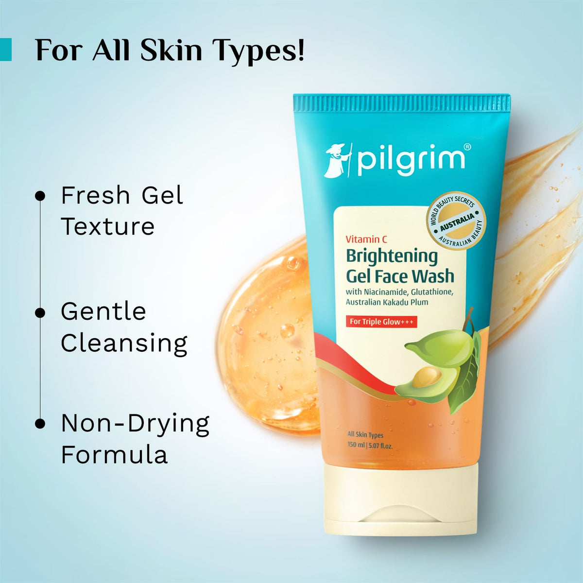 Vitamin C Brightening Gel Face Wash