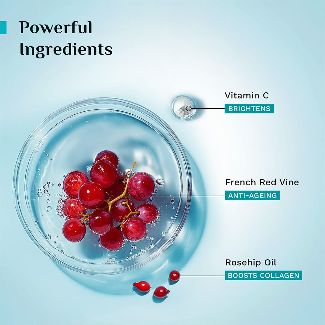 Red Vine Youthful Glow Moisturizer with Vitamin C