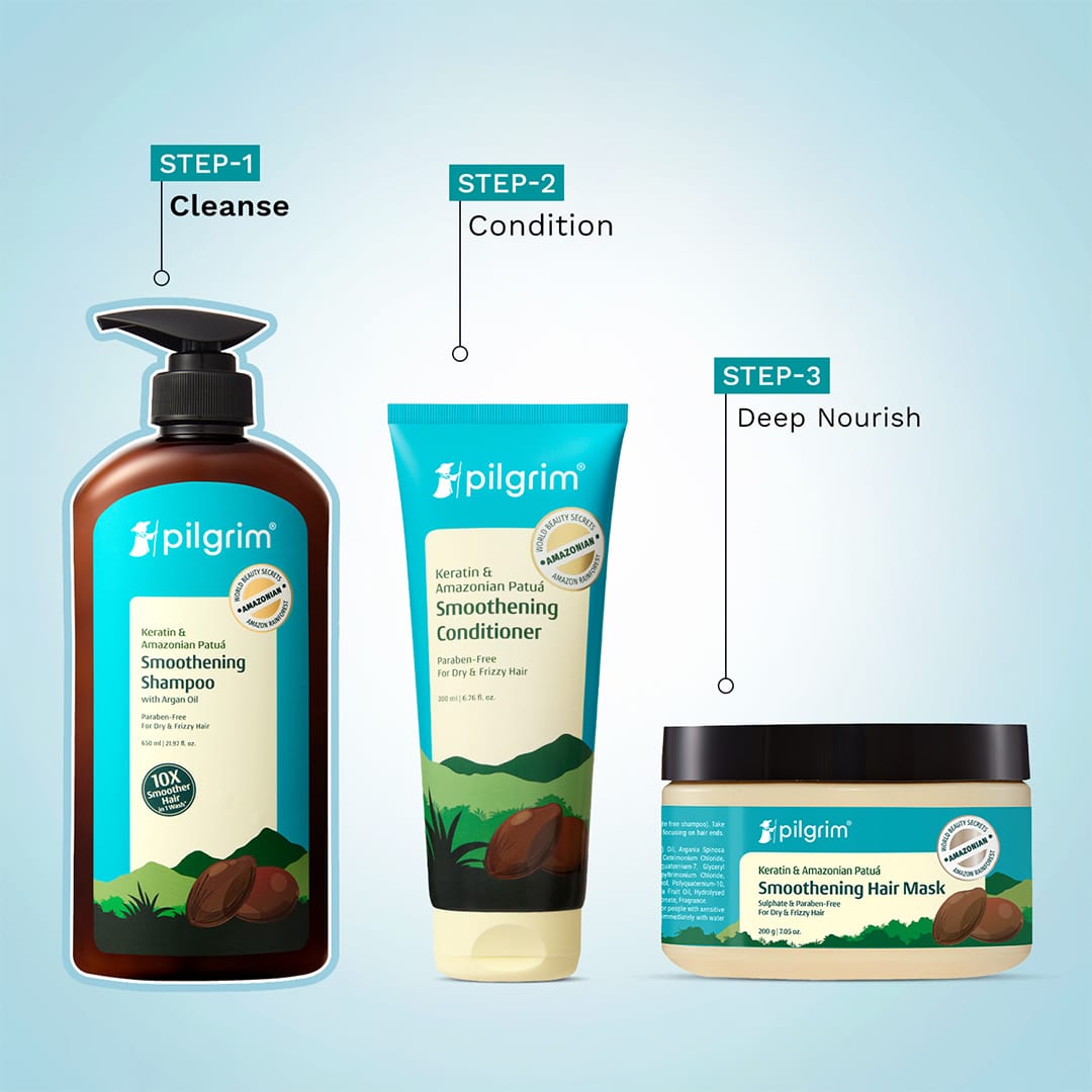 Keratin & Amazonian Patuá Smoothening Shampoo - 650ml