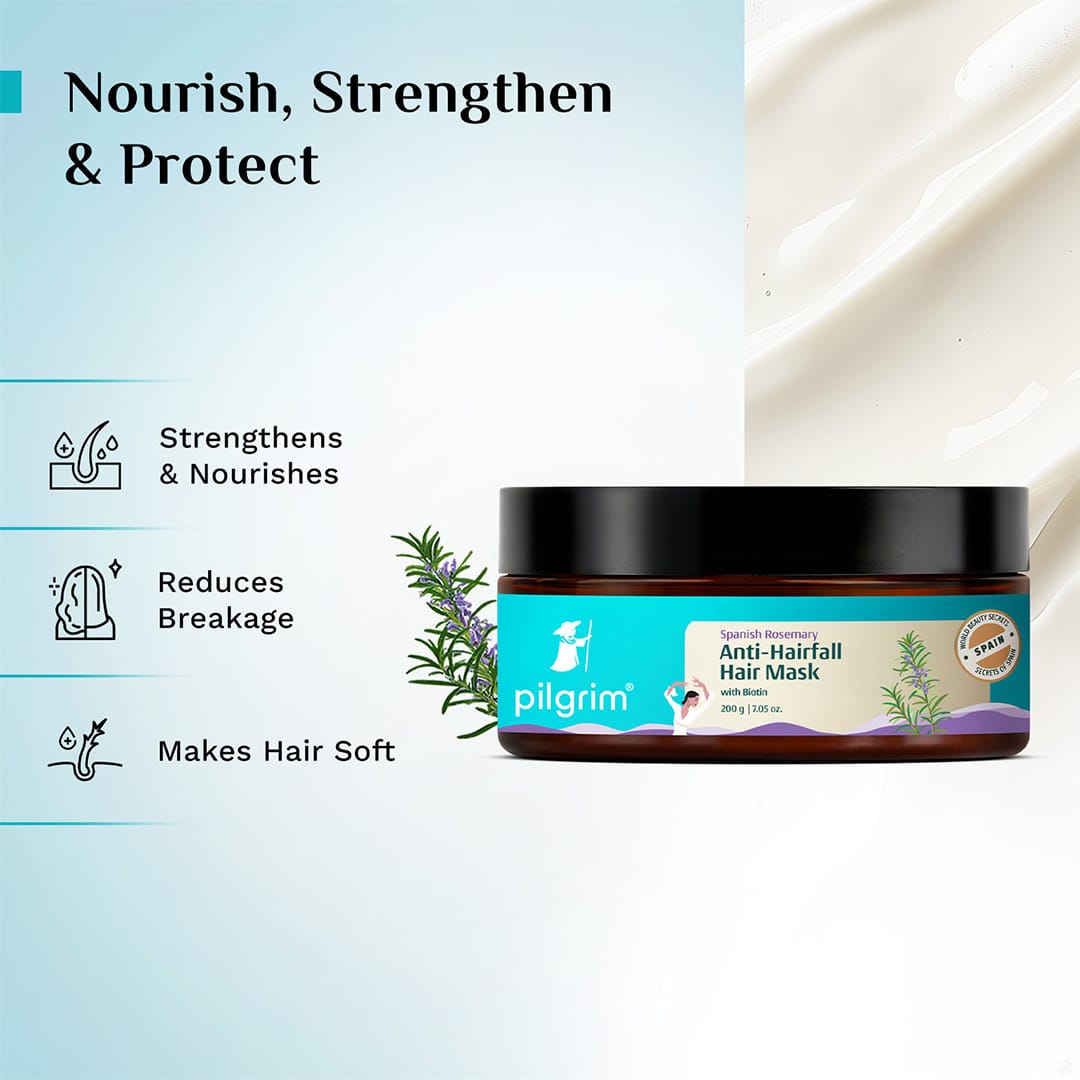 Spanish Rosemary & Biotin Anti-Hairfall Hair Mask