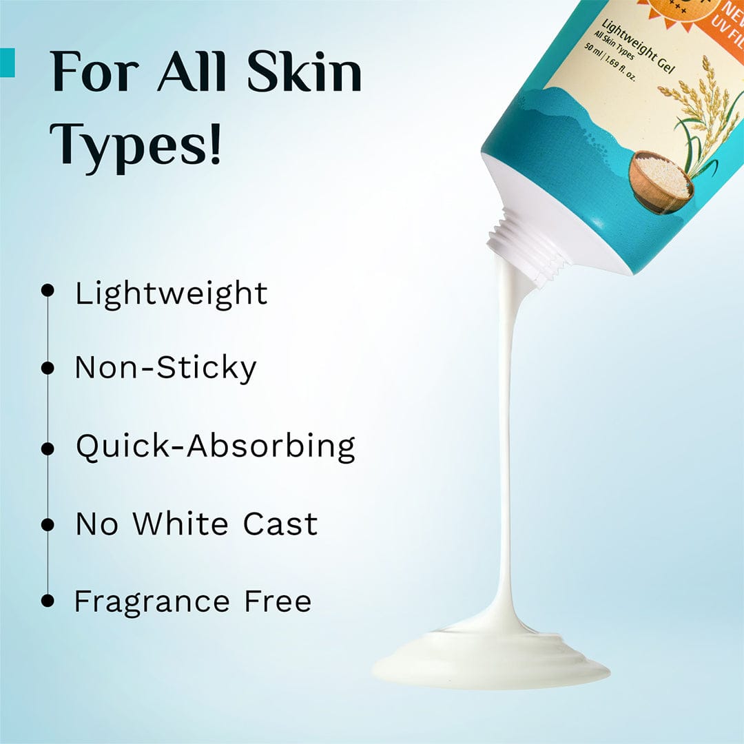 5% Niacinamide Hydra Glow Gel Sunscreen SPF 50+ PA++++