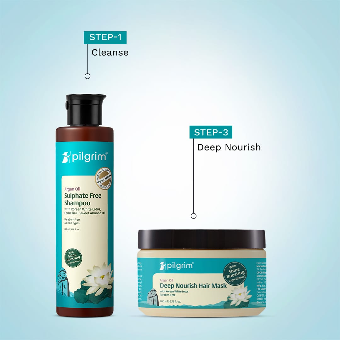 Sulphate Free Shampoo & Argan Oil Hair Mask