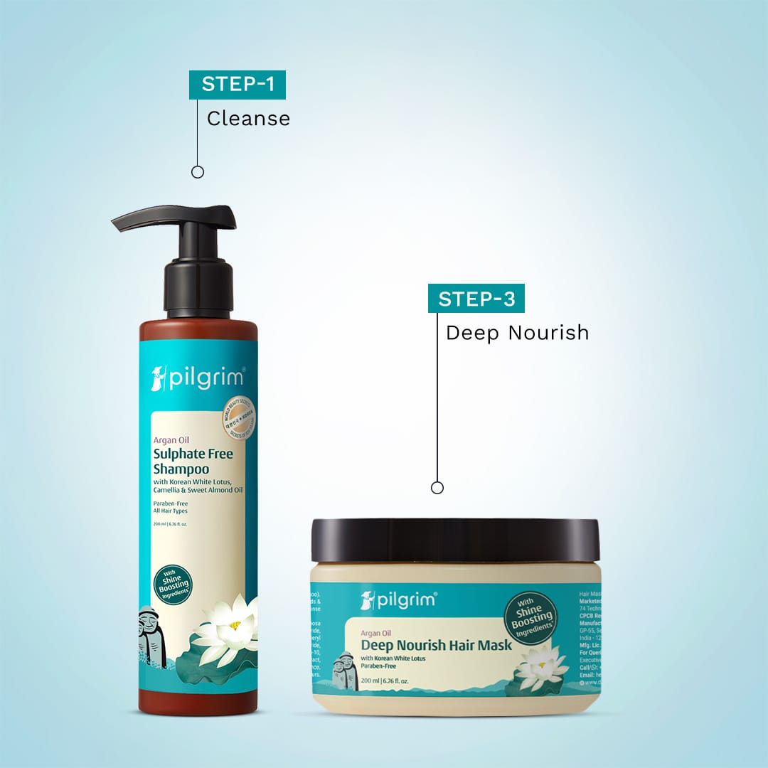 Sulphate Free Shampoo & Argan Oil Hair Mask