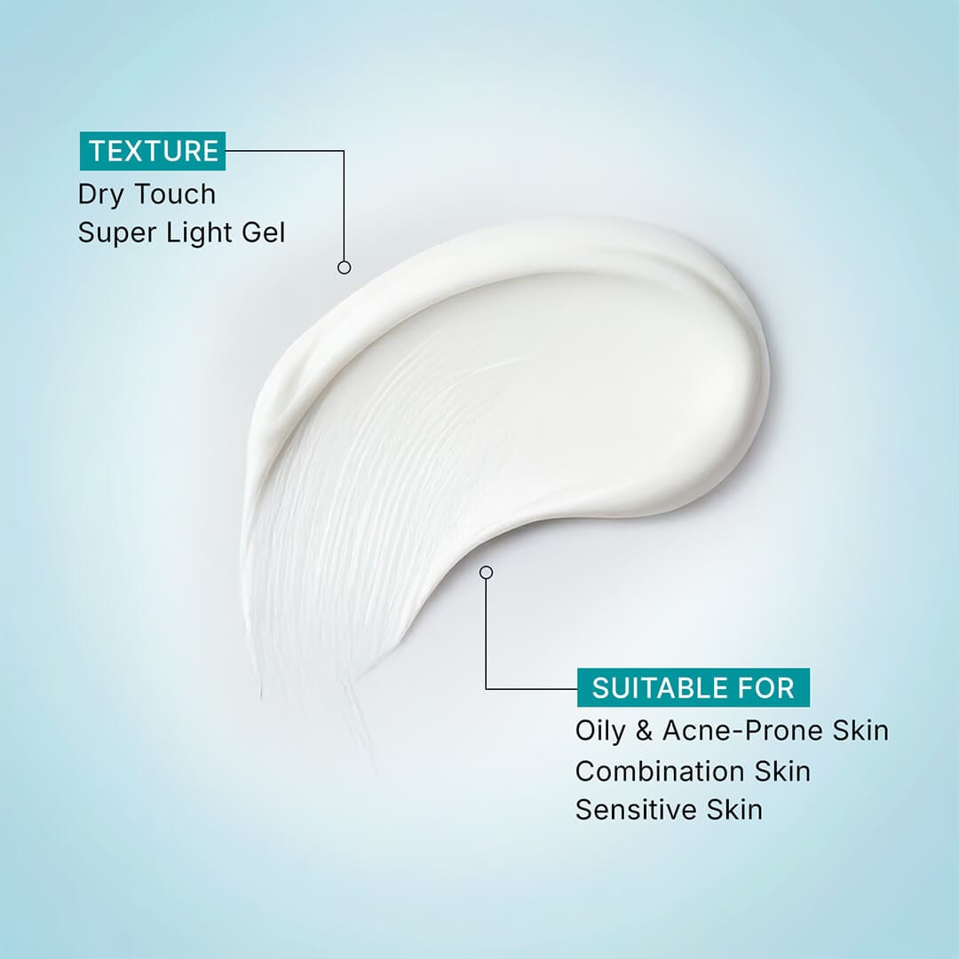 5% Niacinamide Oil-Free Super Light Gel Sunscreen SPF 50+ PA++++