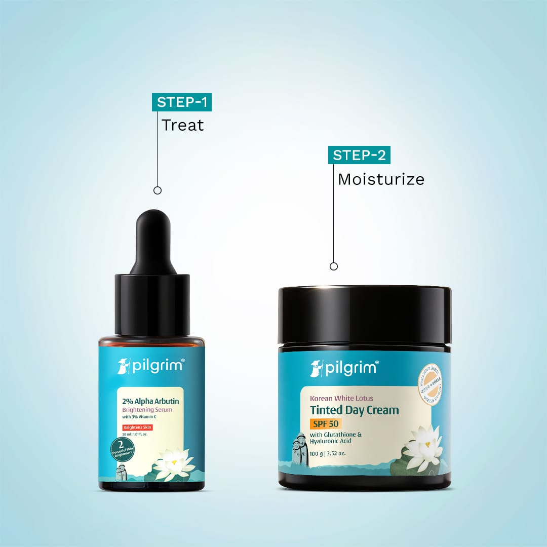 Brightening Serum & Face Cream Combo