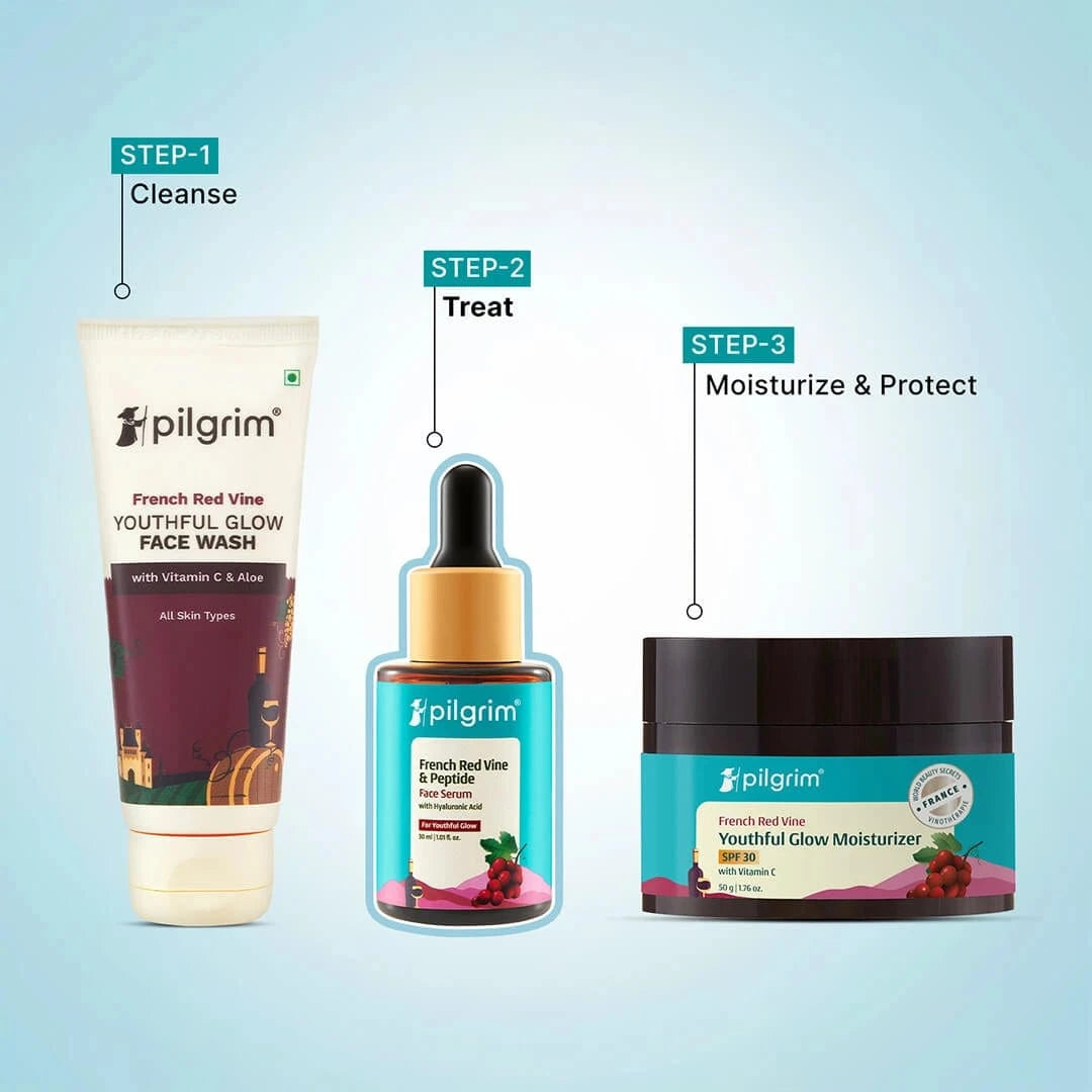 Red Vine Face Serum for Anti-Ageing!