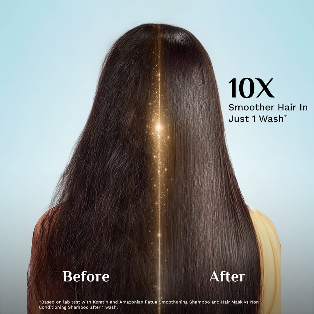 Keratin & Amazonian Patuá Smoothening Shampoo - 400ml