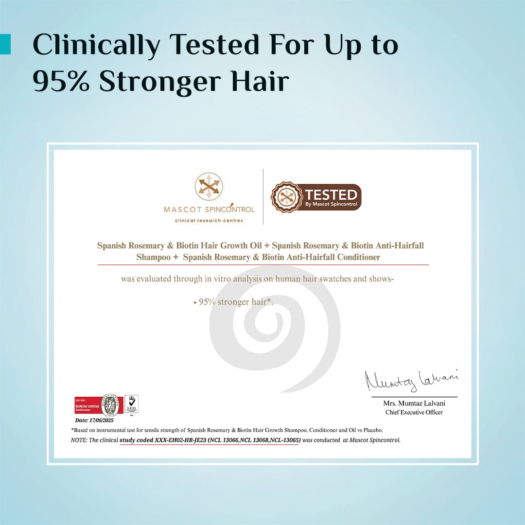 Spanish Rosemary & Biotin Hair Growth Oil