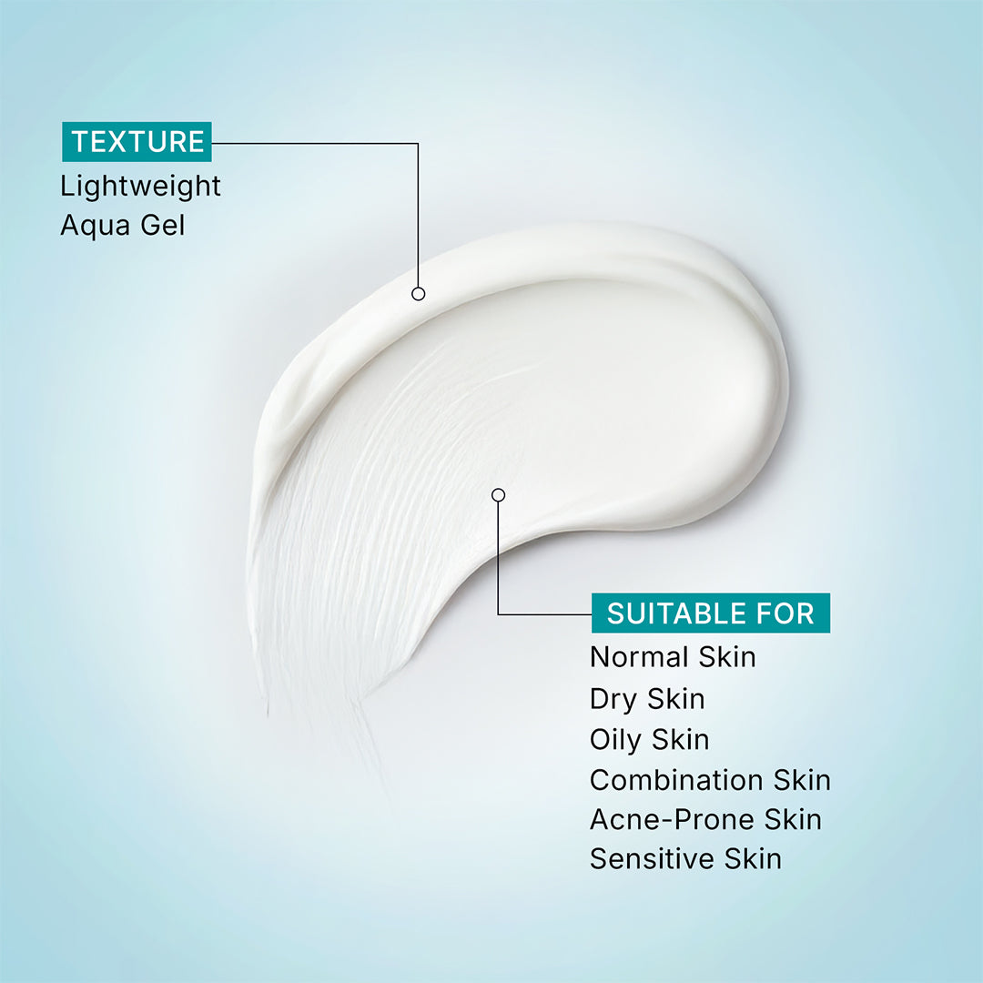 1% Hyaluronic Acid Aqua Sunscreen Gel SPF 50 PA++++