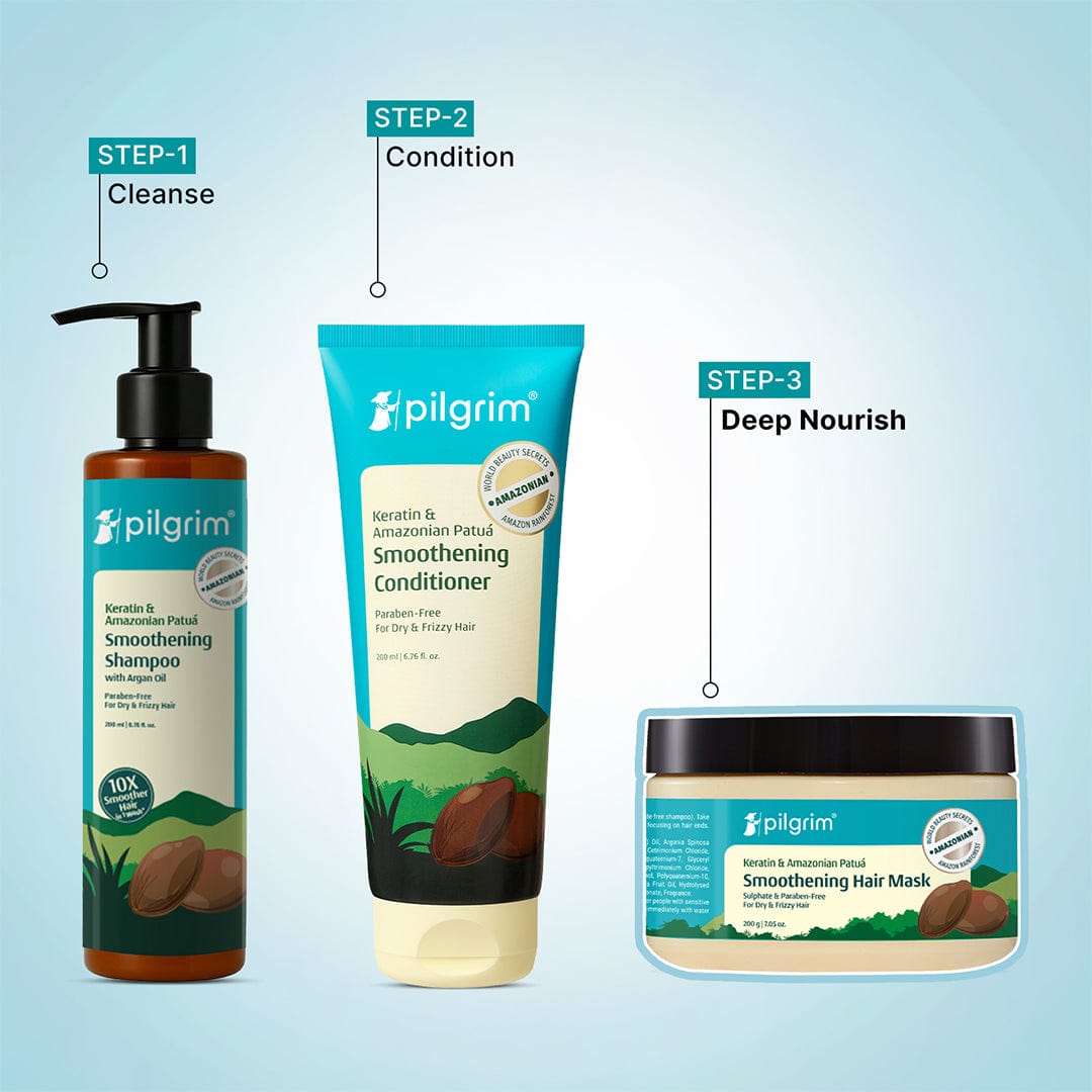 Patuá & Keratin Smoothening Hair Mask