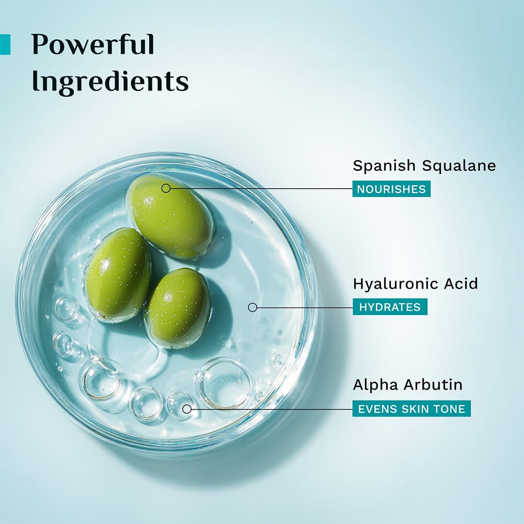 Spanish Squalane Advanced Glow Sleeping Mask with Hyaluronic Acid & Alpha Arbutin