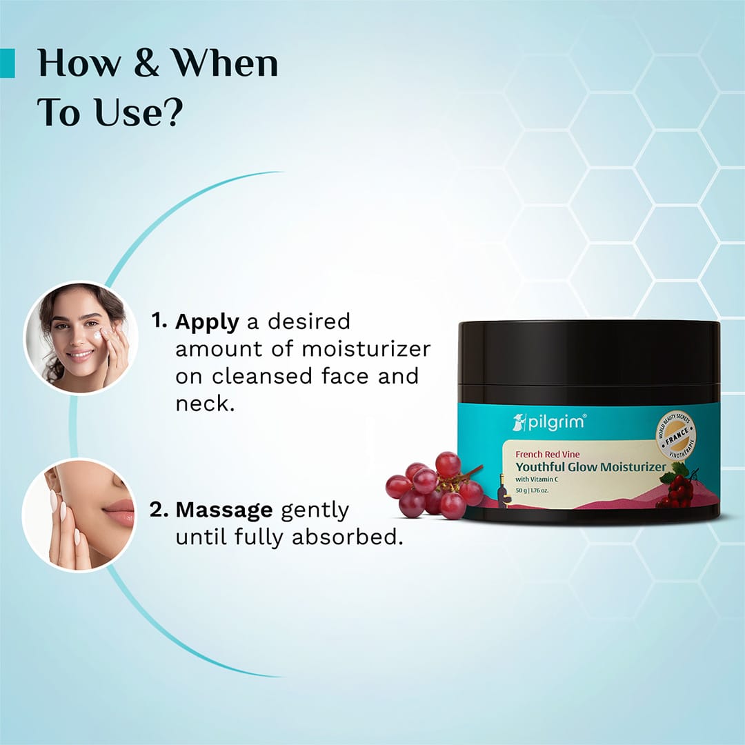 Red Vine Youthful Glow Moisturizer with Vitamin C