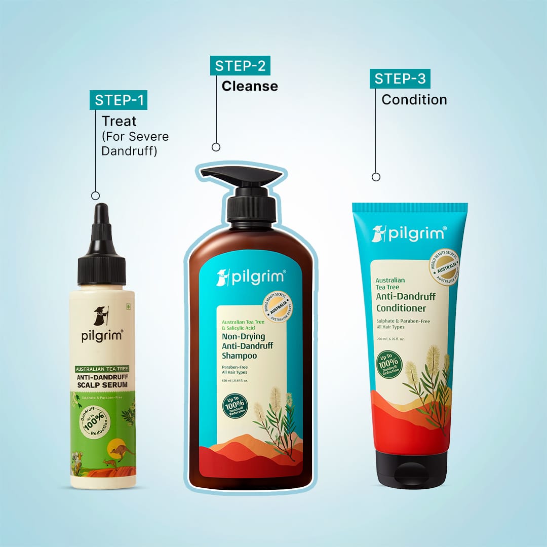 Australian Tea Tree Non-Drying Anti-Dandruff Shampoo - 650ml