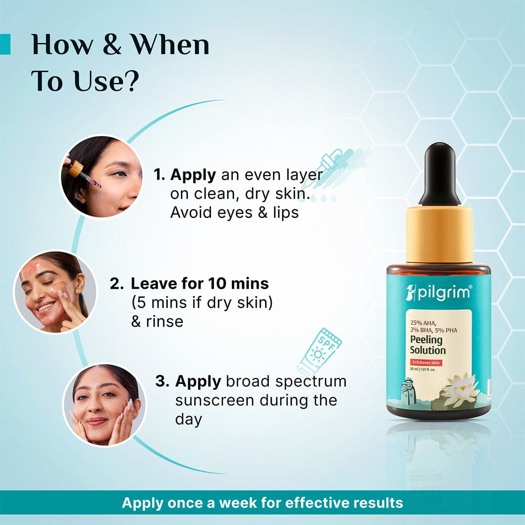 25% AHA, 2% BHA, 5% PHA Peeling Solution, 30ml