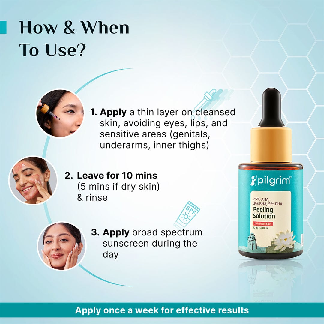 25% AHA, 2% BHA, 5% PHA Peeling Solution