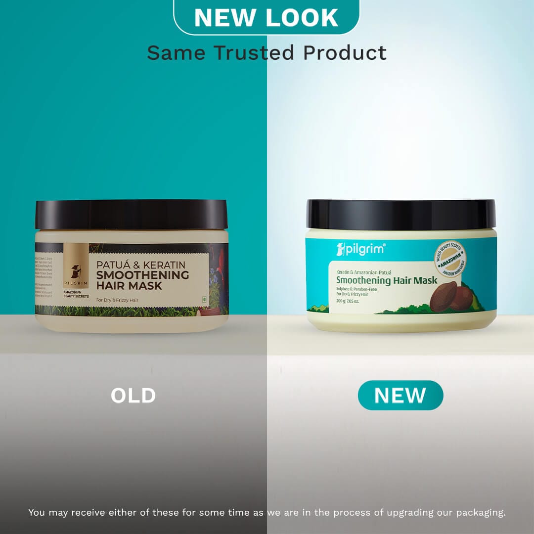 Patuá & Keratin Smoothening Hair Mask