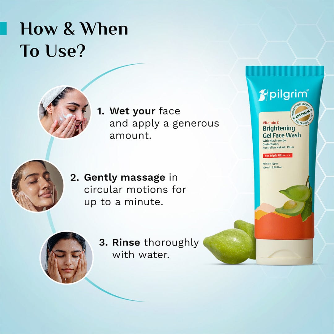 Vitamin C Brightening Gel Face Wash