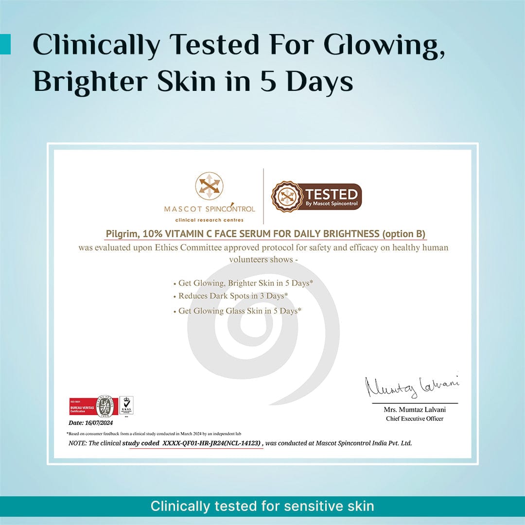 10% Vitamin C Face Serum For Daily Brightness