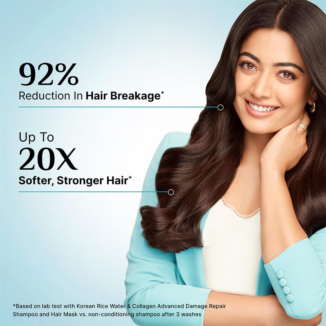 Korean Rice Water & Collagen Advanced Damage Repair Shampoo