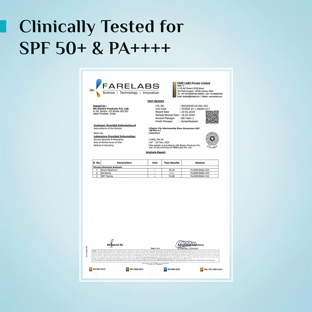2% Niacinamide Glow Gel Sunscreen SPF 50+ PA+++