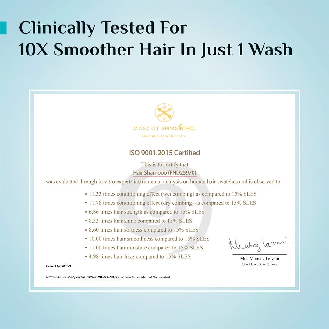Keratin & Amazonian Patuá Smoothening Shampoo - 650ml