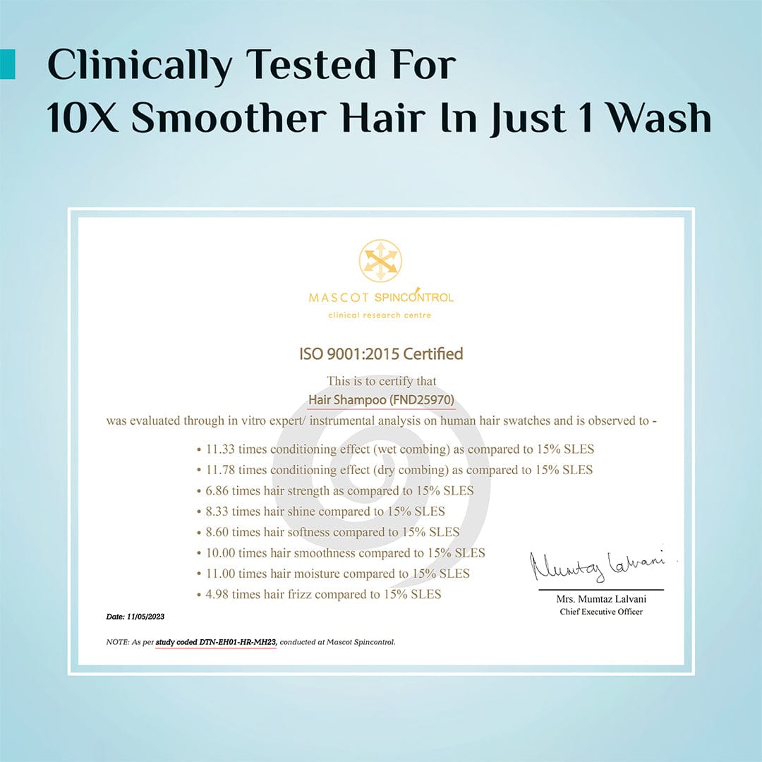 Keratin & Amazonian Patuá Smoothening Shampoo