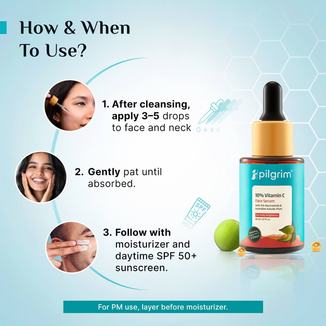 10% Vitamin C Face Serum For Daily Brightness