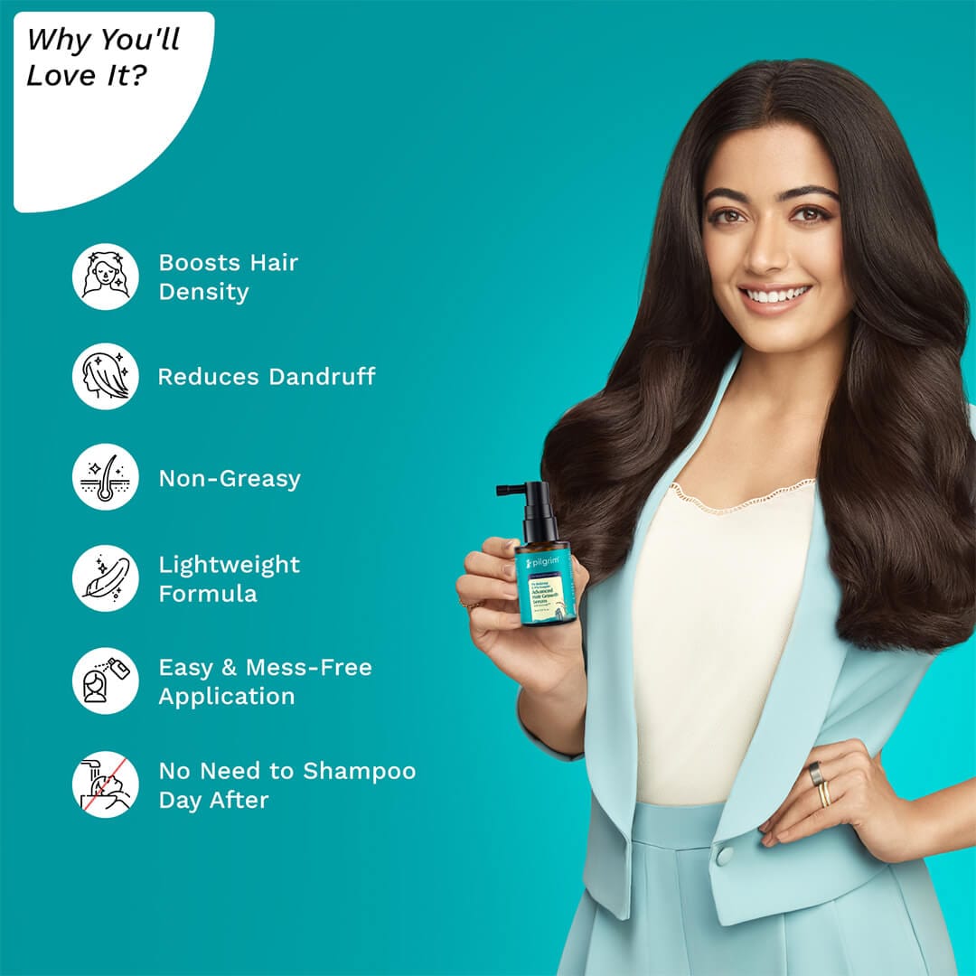 3% Redensyl & 4% Anagain Advanced Hair Growth Serum For Dandruff-Prone Scalp - 30 ml
