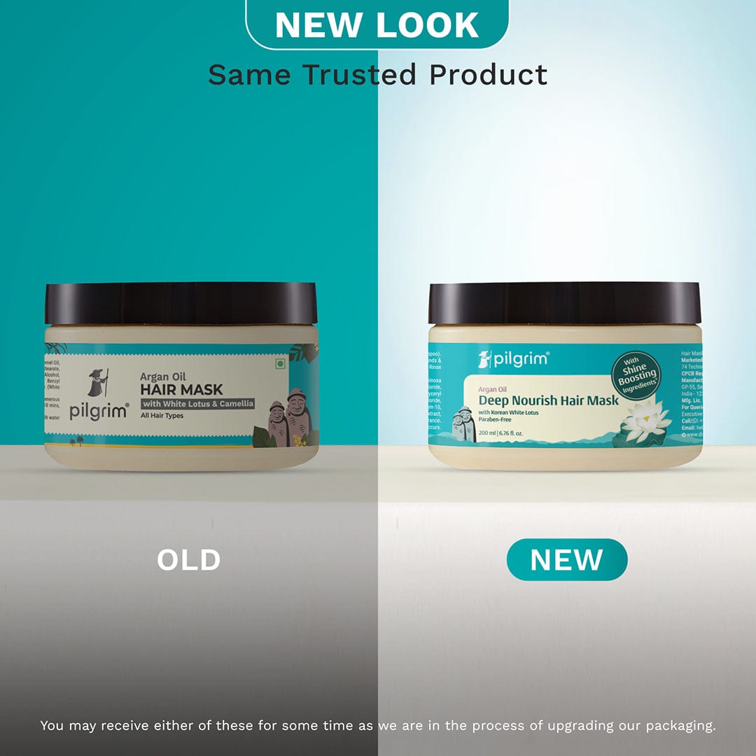 Argan Oil Hair Mask with White Lotus & Camellia